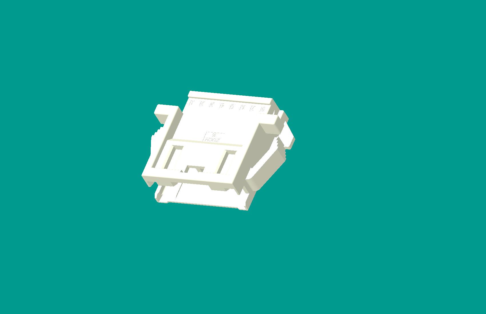 2.0間距，PNIRR-08V-S(帶鎖定面板)