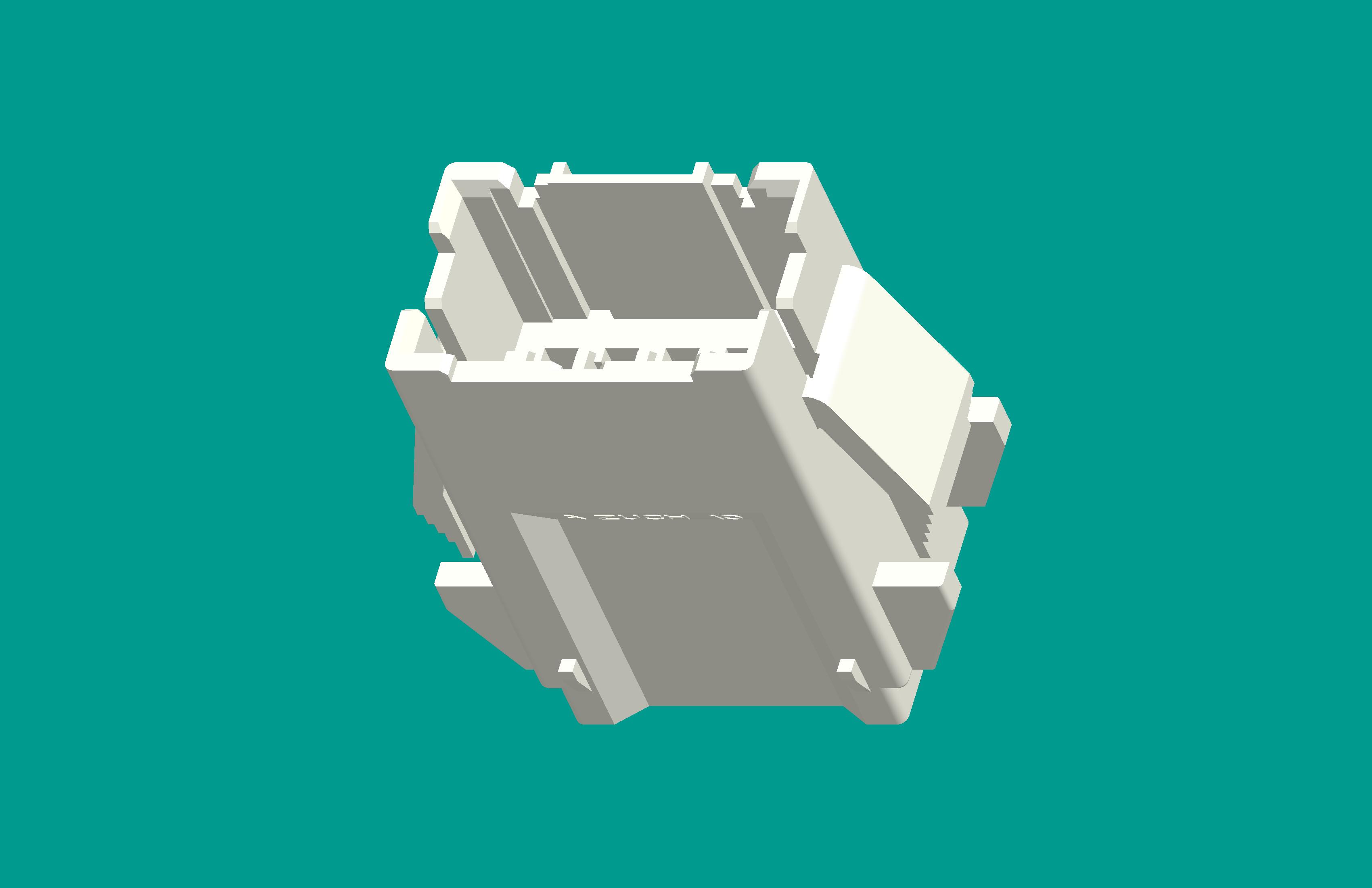 XAD-2×5RB PA66普通-白色-包裝